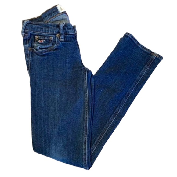 Hollister Blue Jeans Size W24 L31 - Picture 2 of 5